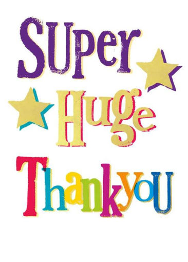 Picture of SUPER HUGE THANK YOU CARD